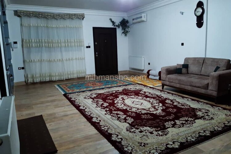 واحد مبله دوخواب در طبقه همکف ویلا بهشهر