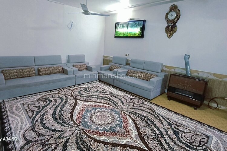 آپارتمان مبله دو خواب طبقه همکف در جنگل گلستان دشت