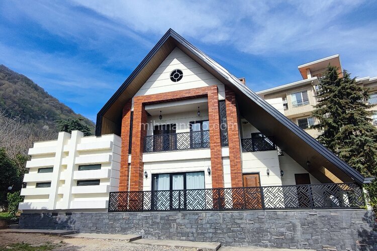 ویلا دوبلکس سه خواب استخر آب گرم سرو در رامسر