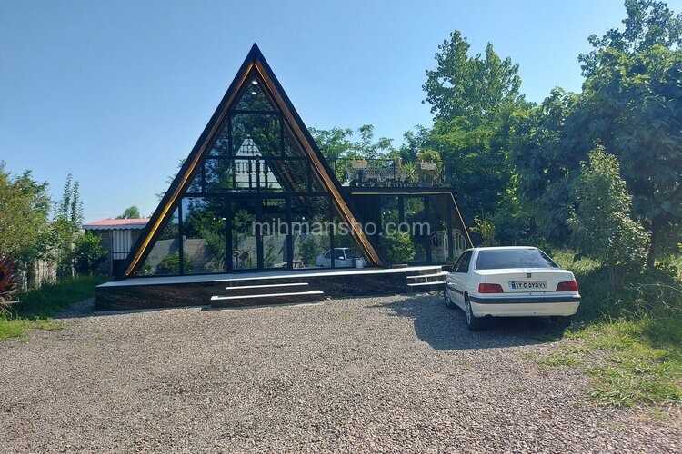 کلبه سوئیسی دوبلکس دوخواب در رشت