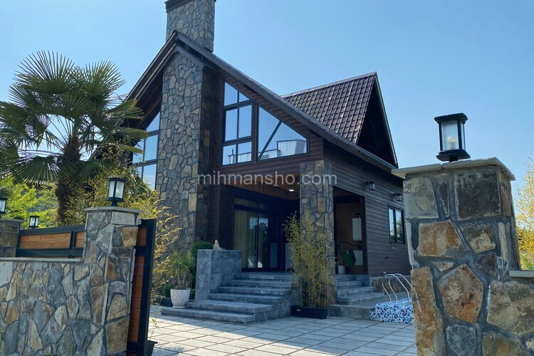 کلبه دوبلکس استخردار مبله دوخواب پاییزان در کتالم و سادات شهر