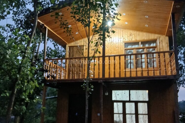 کلبه دوبلکس مبله خاتون در شیرگاه