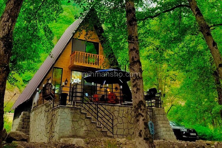 کلبه سوئیسی دوبلکس تکخواب کمند سوادکوه