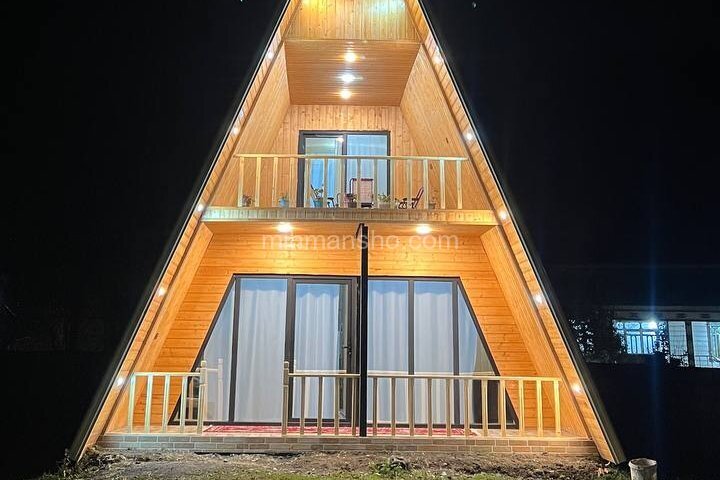 کلبه سوئیسی دوبلکس دوخواب آرامش در اسالم