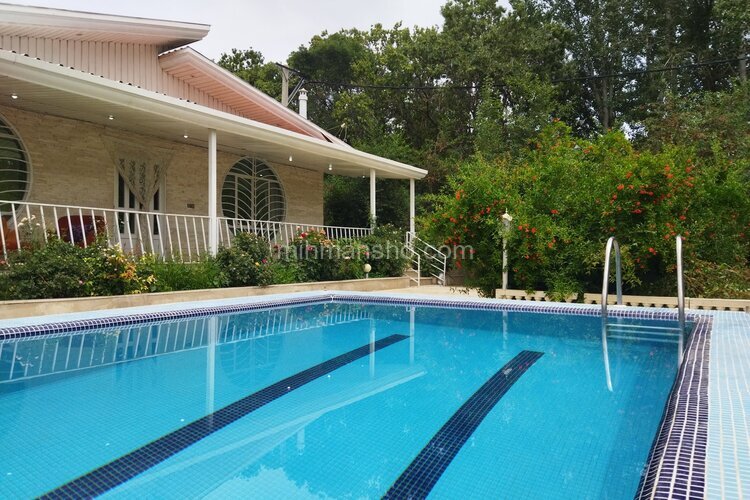 ویلا دوخواب استخر آبگرم در کردان