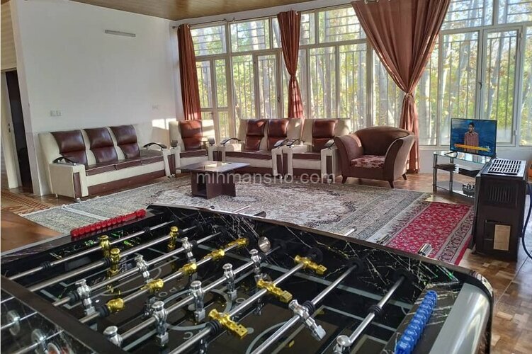 ویلا استخردار تکخواب در باغ بهادران