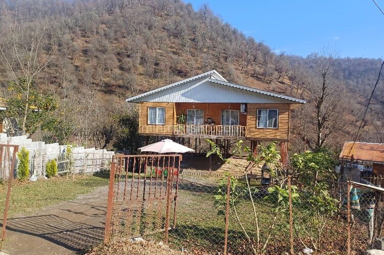 کلبه چوبی مبله چهارخواب کاظمی در ماسال