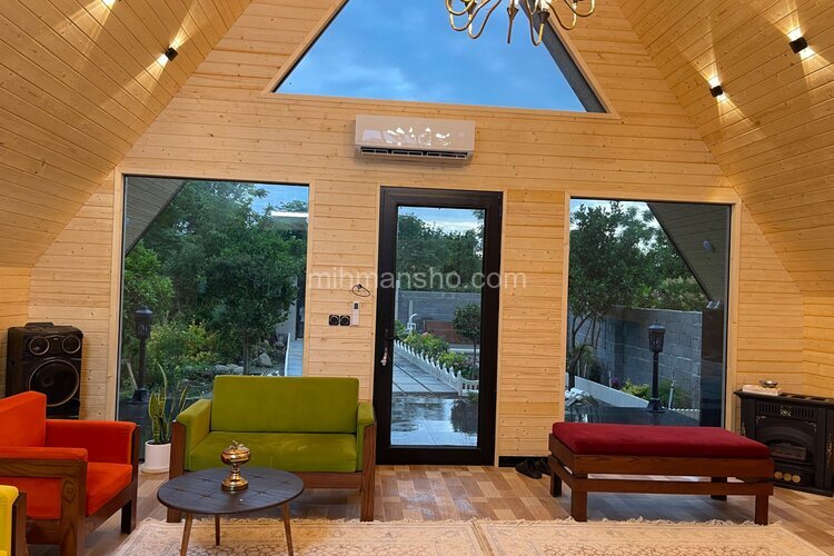 کلبه سوئیسی دوبلکس دو خواب تی ته در چابکسر