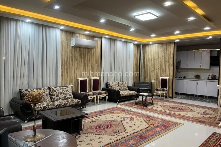 ویلا استخردار مبله تکخواب باغچه باران در چهارباغ
