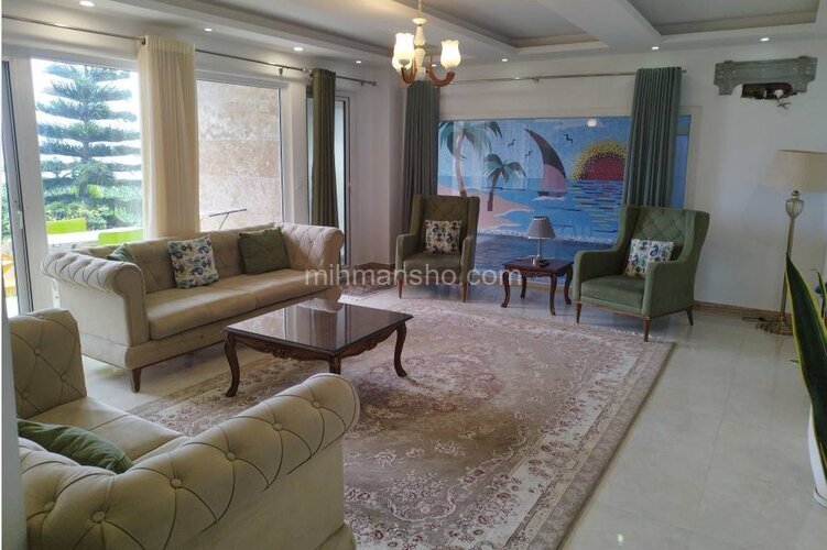 آپارتمان مبله دوخواب ساحلی استخردار ارغوان 1 در نوشهر
