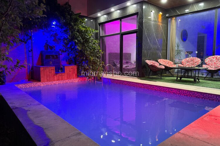 ویلا استخردار دوخواب مبله در کردان