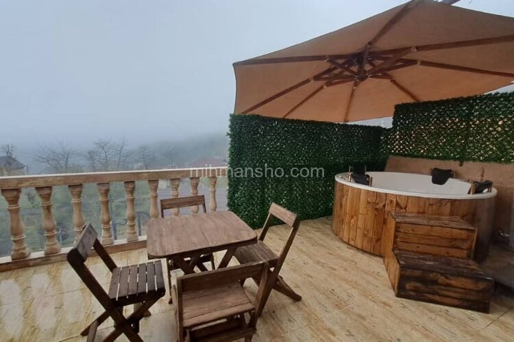 ویلا دوبکلس دوخواب مبله ویلا کژال در لفور