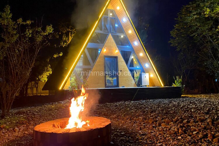 کلبه سوئیسی مبله دو خواب در ماسال