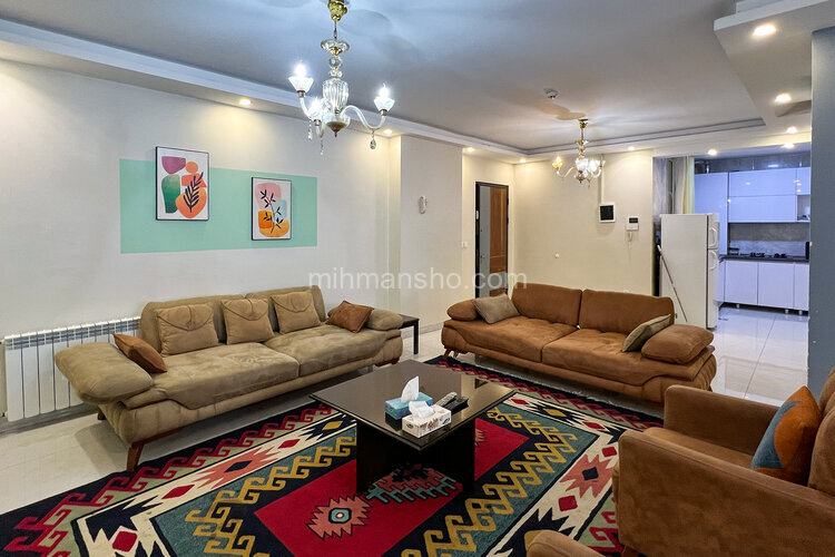 آپارتمان مبله دو خواب 2 در فردوس غرب