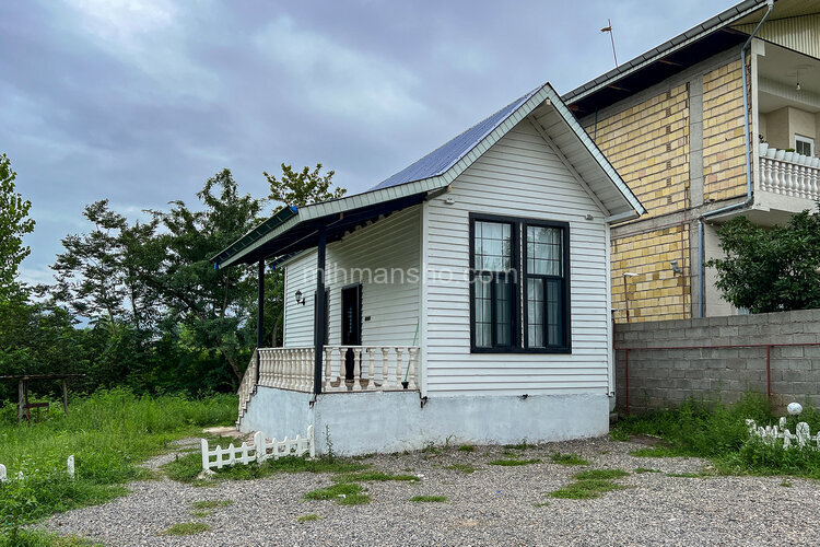 کلبه چوبی یونانی دوبلکس تک خواب در ماسال