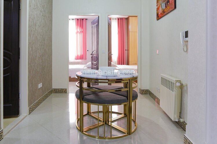 آپارتمان مبله دوخواب واحد 3 در شهرک گلستان