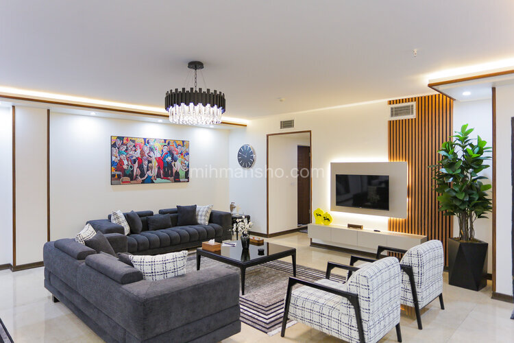 آپارتمان مبله دوخواب سرو 1 در سعادت آباد