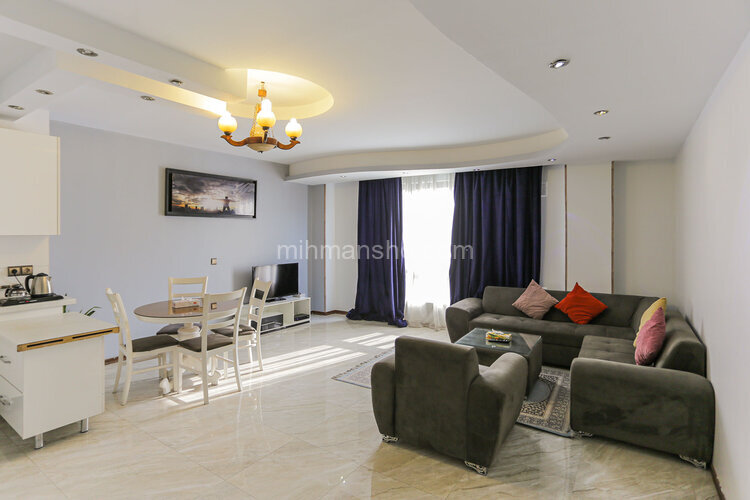 آپارتمان مبله 2 خواب استاندارد 85 متر مرزداران