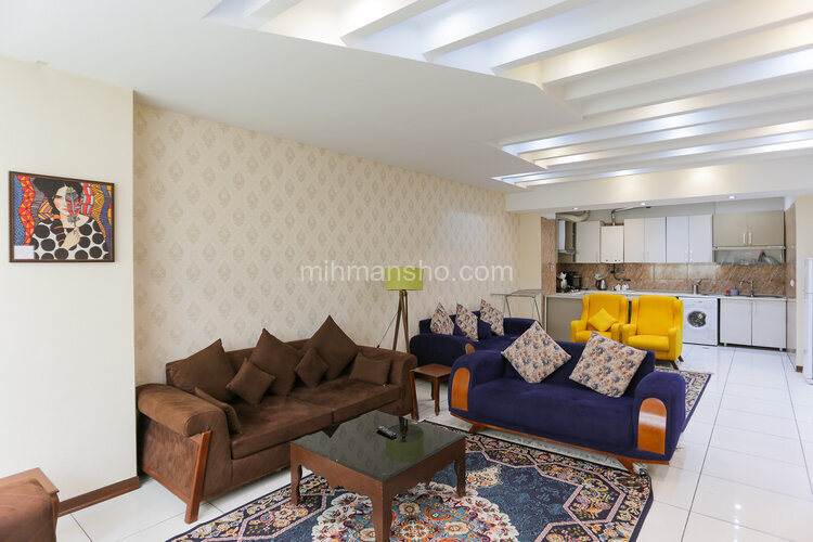 آپارتمان مبله تک خواب  واحد 10 در صادقیه