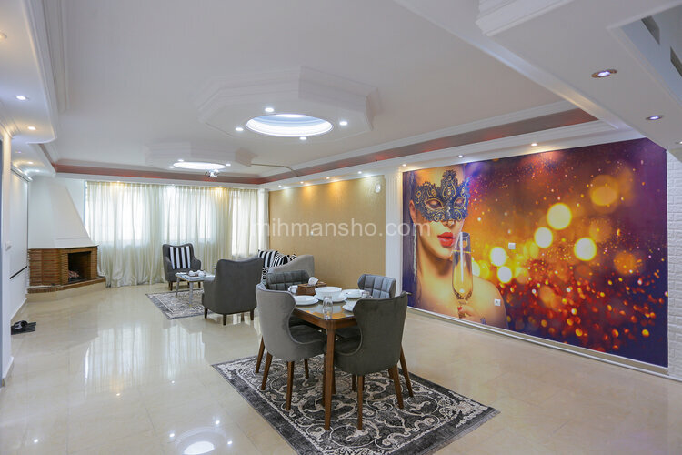 آپارتمان مبله دو خواب وحدت 2 در اشرفی اصفهانی