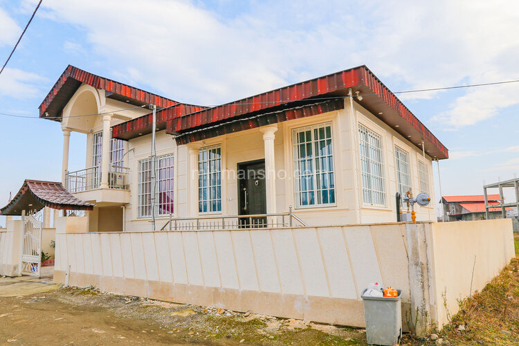 ویلا دوخواب استخرآبگرم در رامسر | نمای ویلا