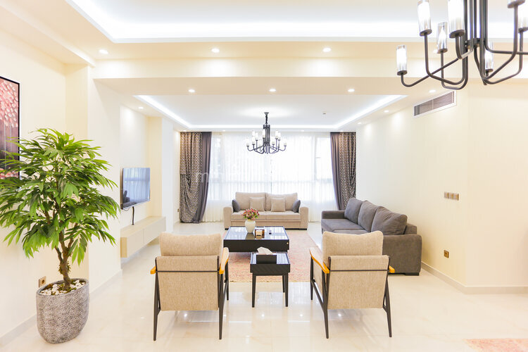 آپارتمان مبله 3 خواب لوکس B در ظفر2