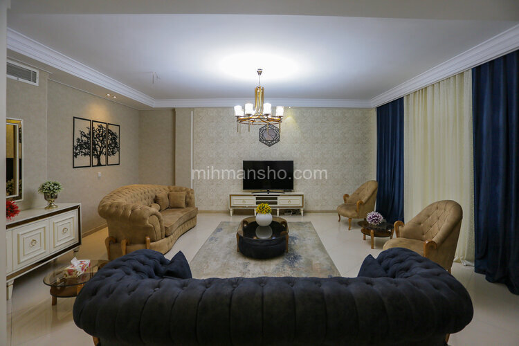 آپارتمان مبله سه خواب استخردار 3 در الهیه