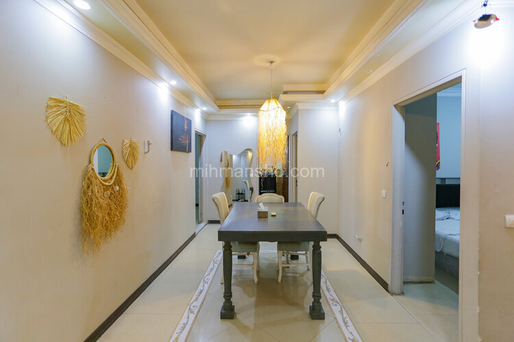 آپارتمان مبله سه خواب کد 1 در اقدسیه