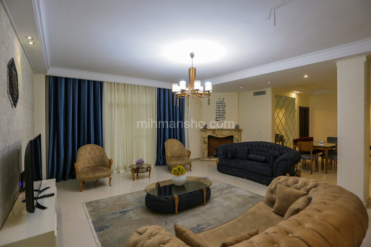 آپارتمان مبله سه خواب استخردار 3 در الهیه