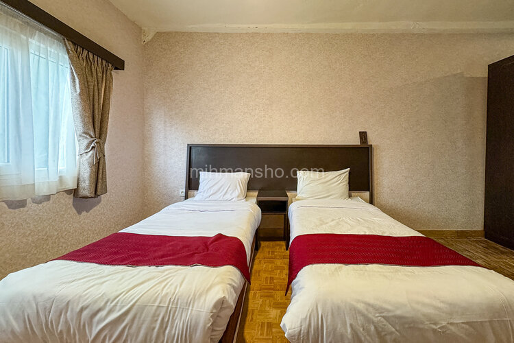 واحد تک خواب 4  نفره در هتل استخردار ساحلی قشم