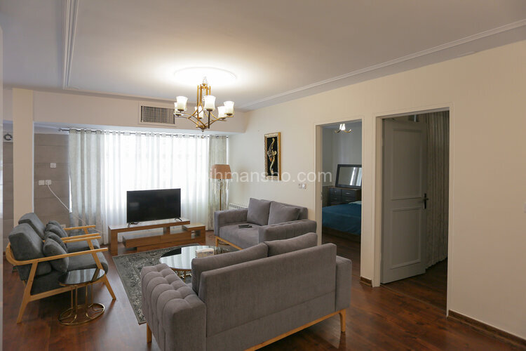 آپارتمان مبله دو خواب در جنت اباد شمالی