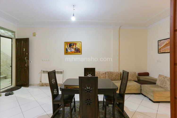 آپارتمان مبله دوخواب بهنام 3 در اباذر