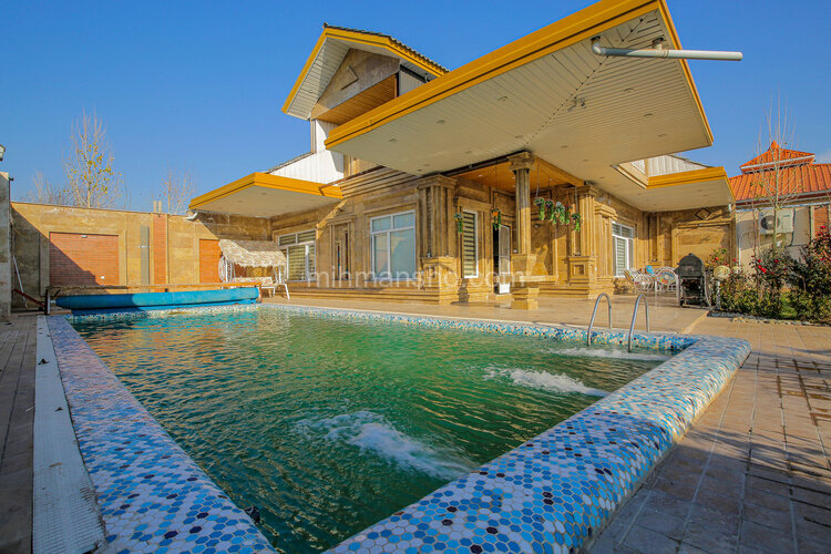 ویلا دوبلکس دو خواب استخردار در سنقرآباد سهیلیه | استخر آبگرم