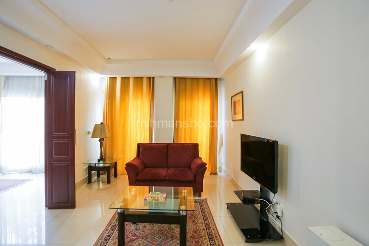 آپارتمان مبله 1 خواب استاندارد 90 متر جردن