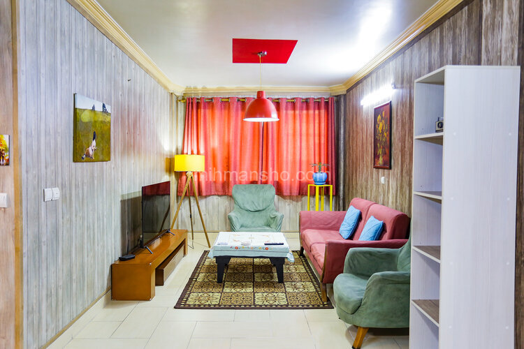 آپارتمان مبله دو خواب در کریمخان