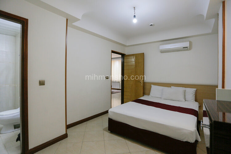 واحد دوخواب 5نفره درهتل آپارتمان درمشهد