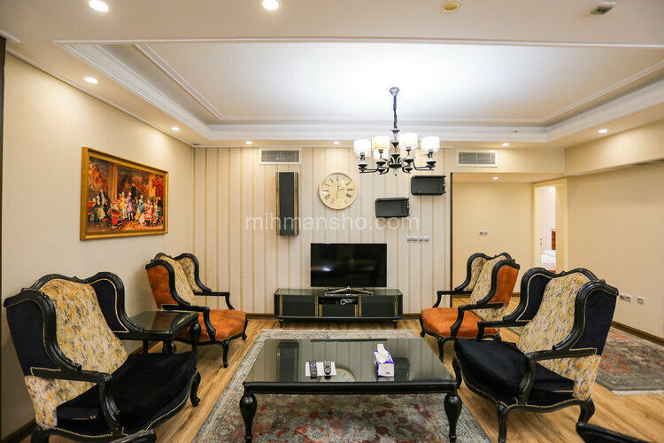 آپارتمان سه خواب مبله در سعادت آباد