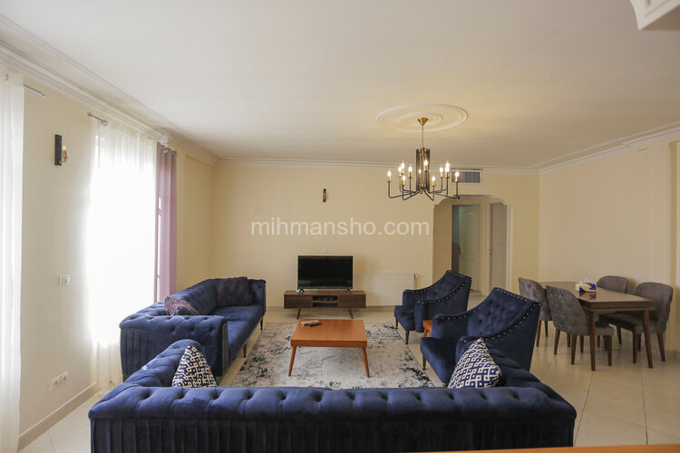 آپارتمان مبله دو خواب 3 در شهرک غرب