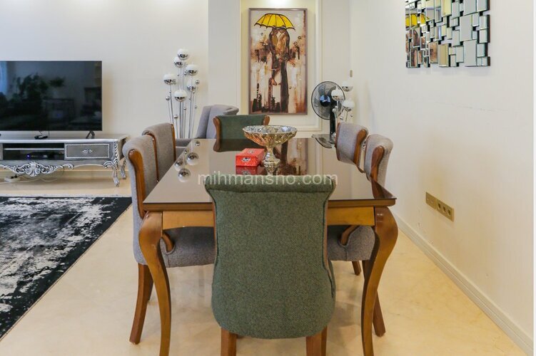 آپارتمان مبله سه خواب لوکس کلاسیک 3 در الهیه