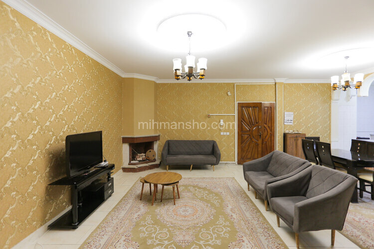 آپارتمان مبله دوخواب واحد 3 در آیت الله کاشانی