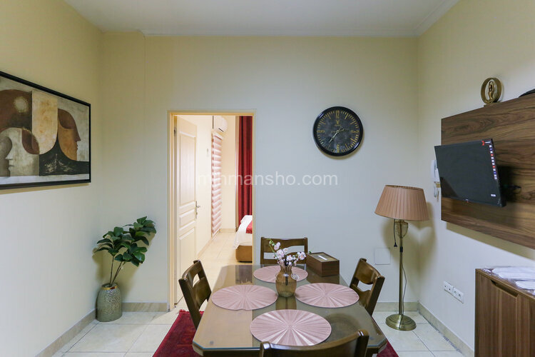 آپارتمان مبله دوخواب 2 در هتل آپارتمان عباس آباد تهران