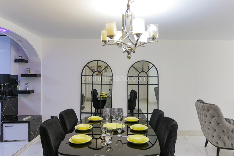 آپارتمان دو خواب مبله نقره در سعادت آباد