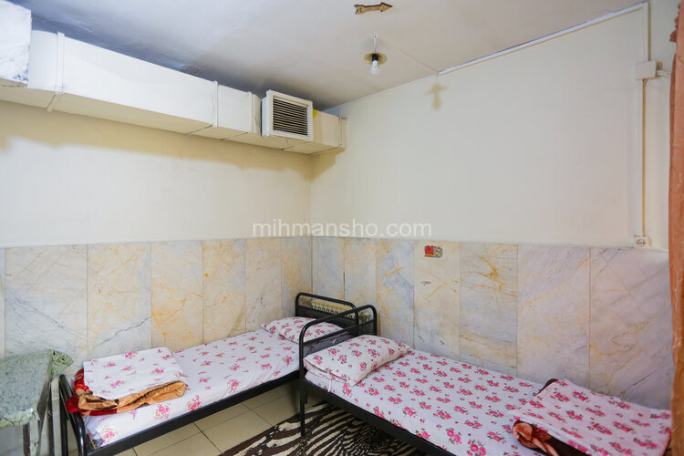 اتاق 2 تخته در مهمانپذیر تهران