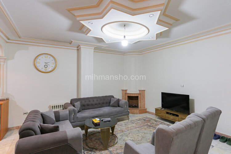 آپارتمان دوخواب مبله قائم 13 (3) در شهرک گلستان