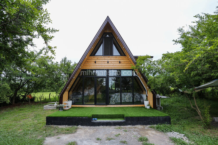 کلبه سوئیسی دوبلکس دو خواب در ماسال