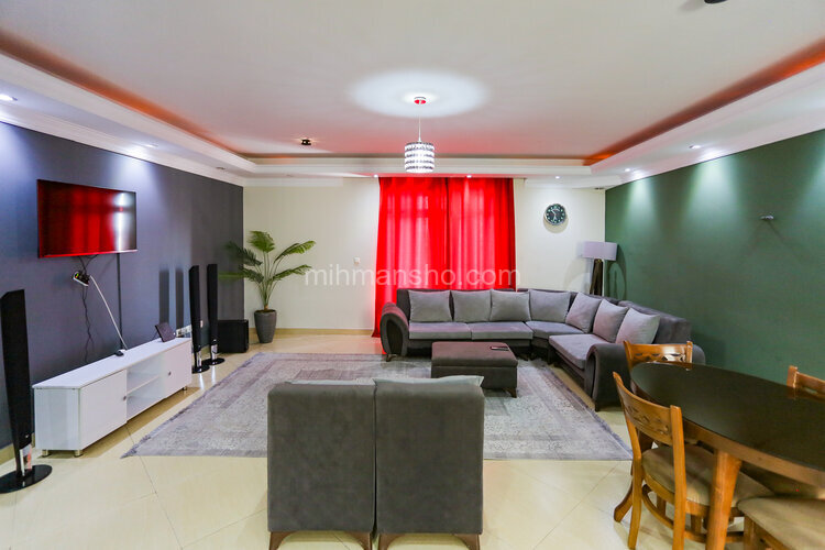 آپارتمان مبله دو خواب آسمان 33 در پارک وی