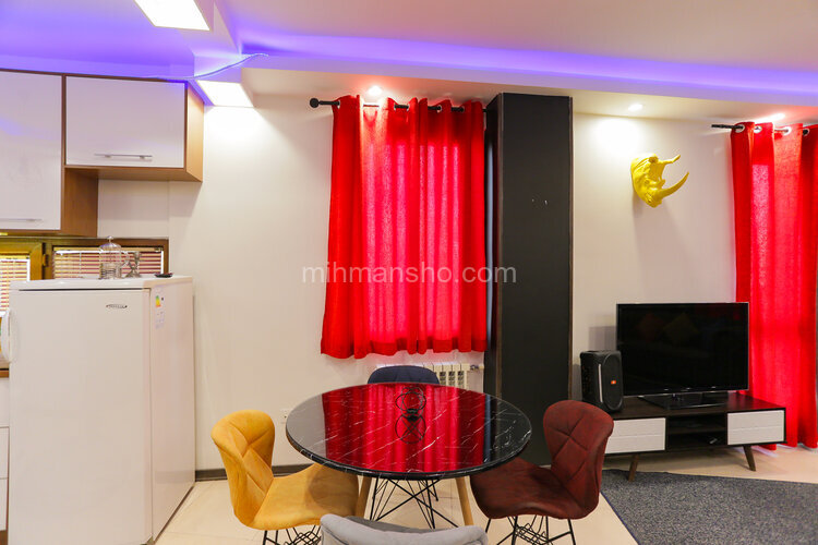 آپارتمان مبله تک خواب 4 در یوسف آباد