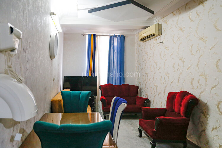 آپارتمان مبله تکخواب 12  امید یک در قشم