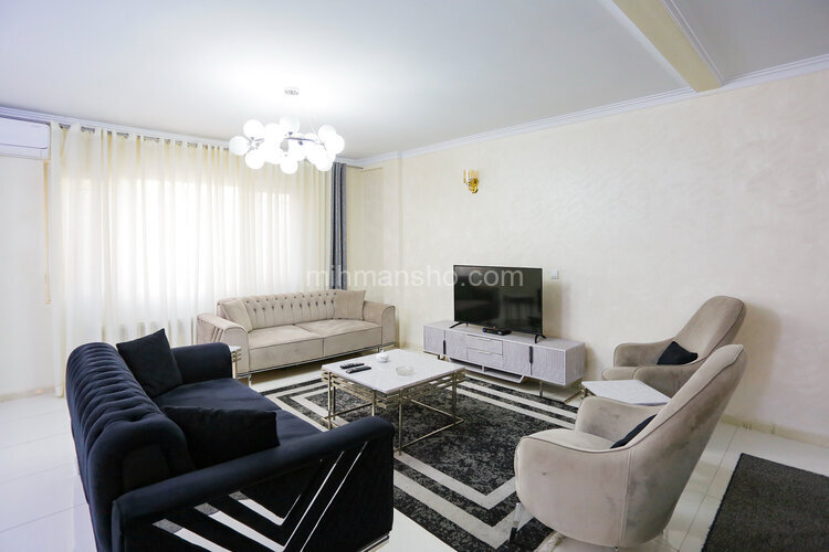 آپارتمان مبله دو خواب باران بیلیارد دار در سعادت آباد