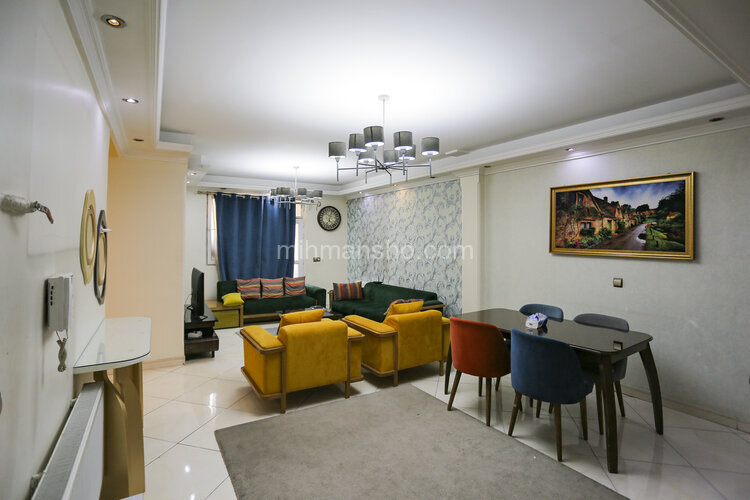 آپارتمان مبله دو خوابه در مرزداران